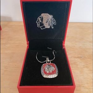SGA Chicago Blackhawks 2013 Stanley Cup Champs Fashion Pendant. New in box.
